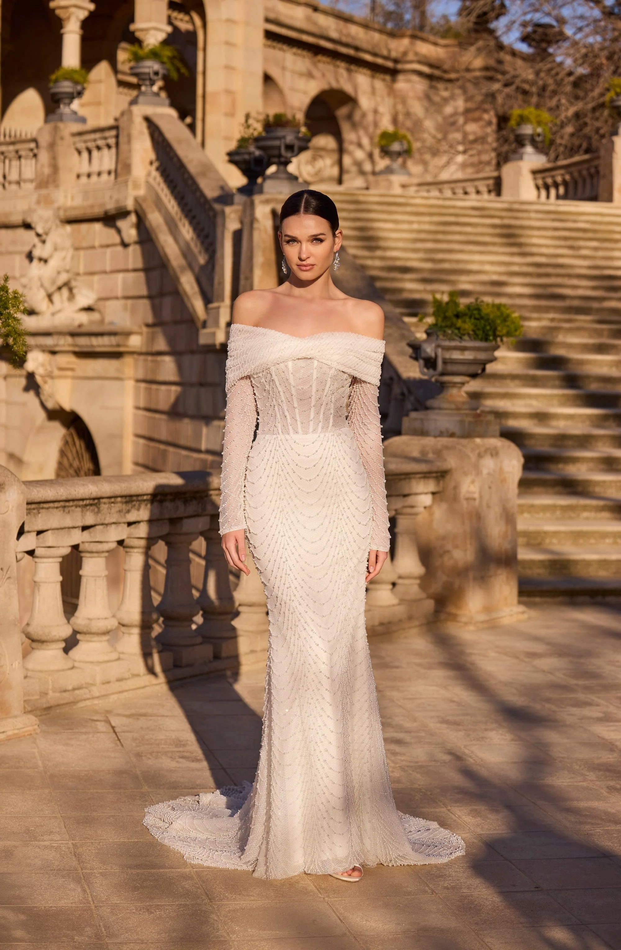 Beaded Wrap - 10249 - Image 2