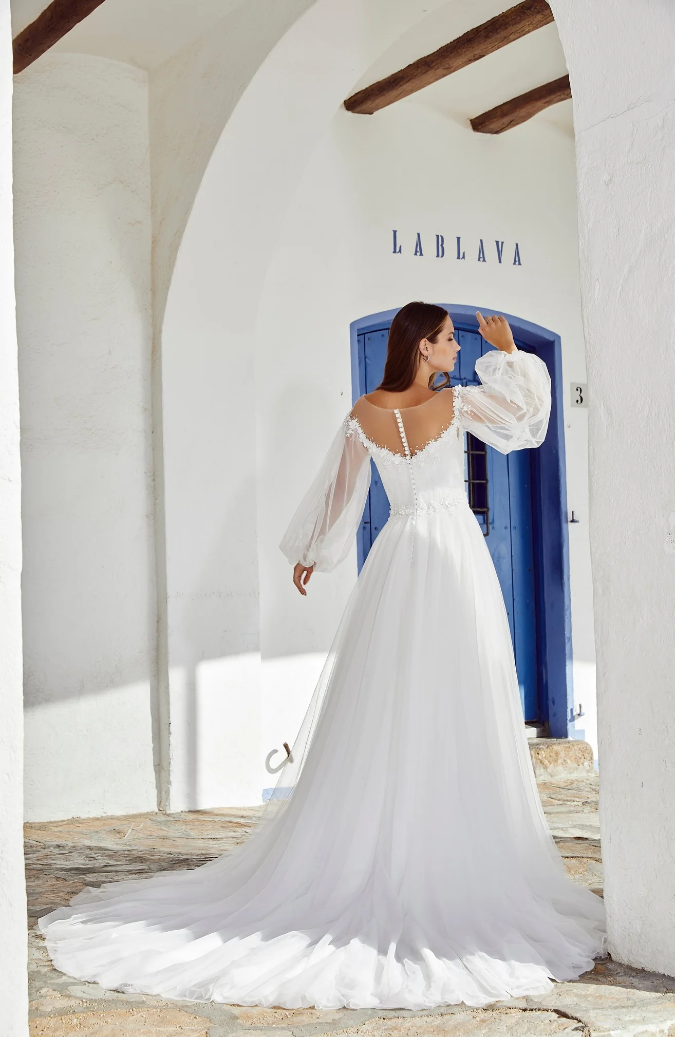 Pina Wedding Dress - 18676 - Image 2