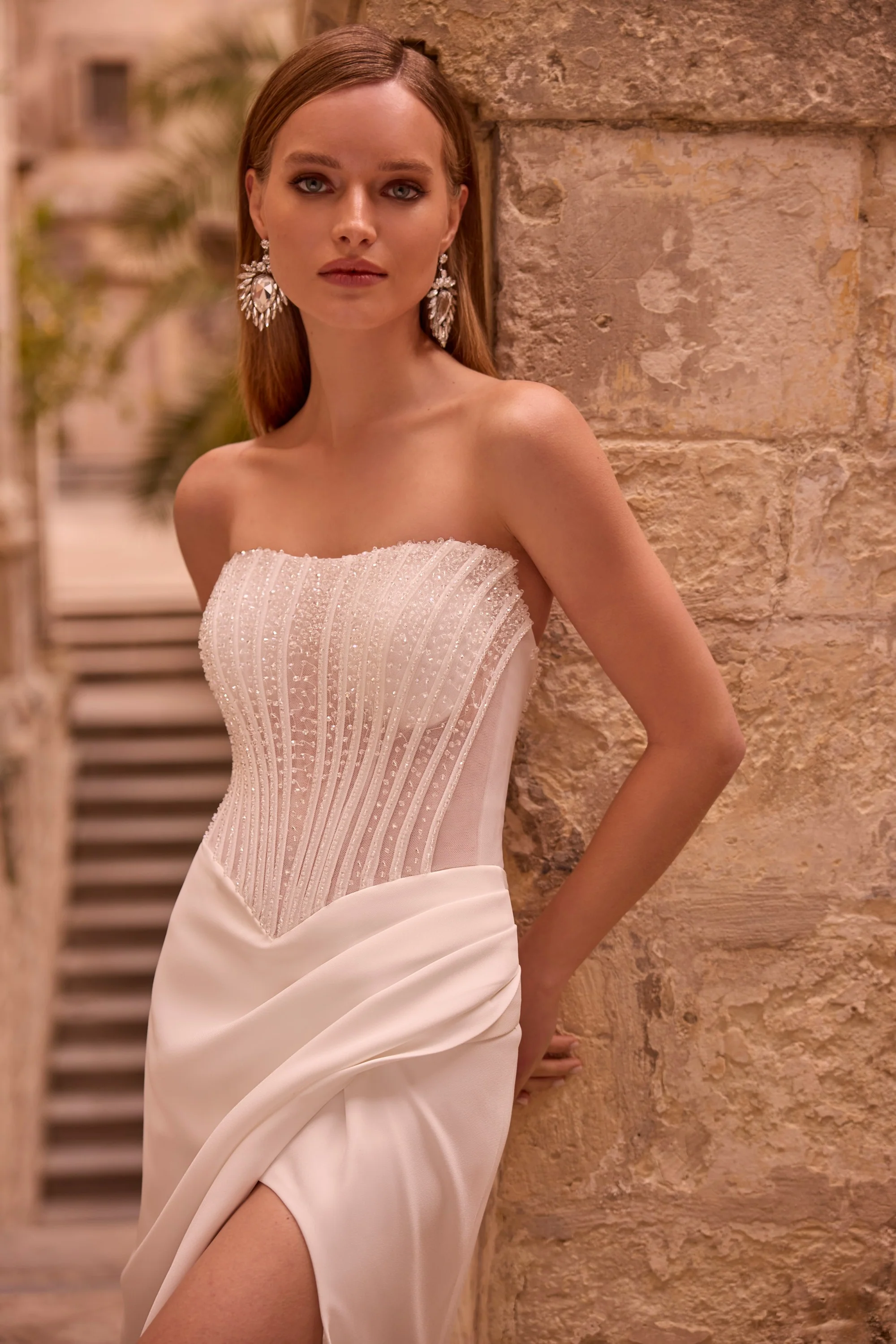 Yulka Wedding Dress - 18819 - Image 3