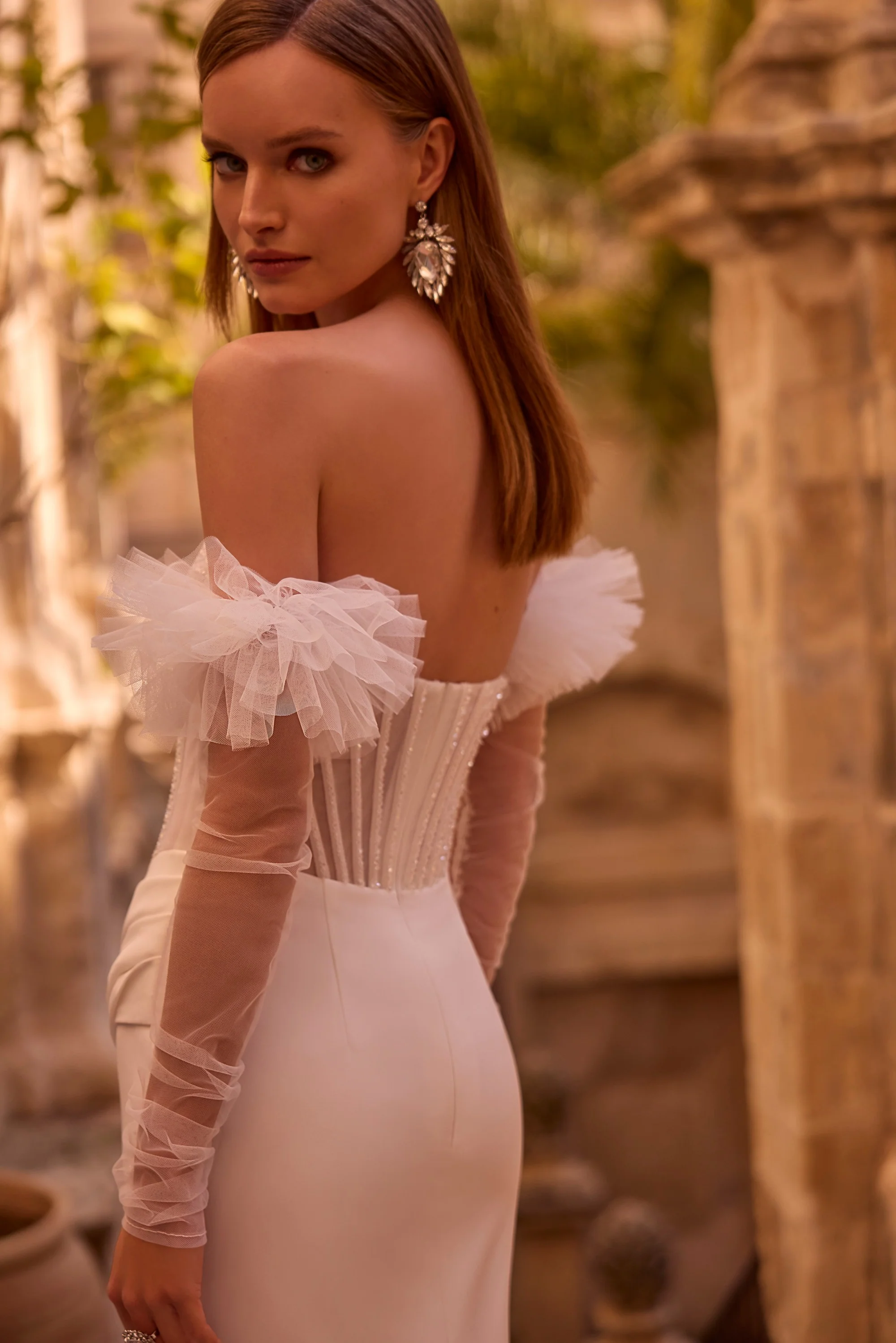 Yulka Wedding Dress - 18819 - Image 4