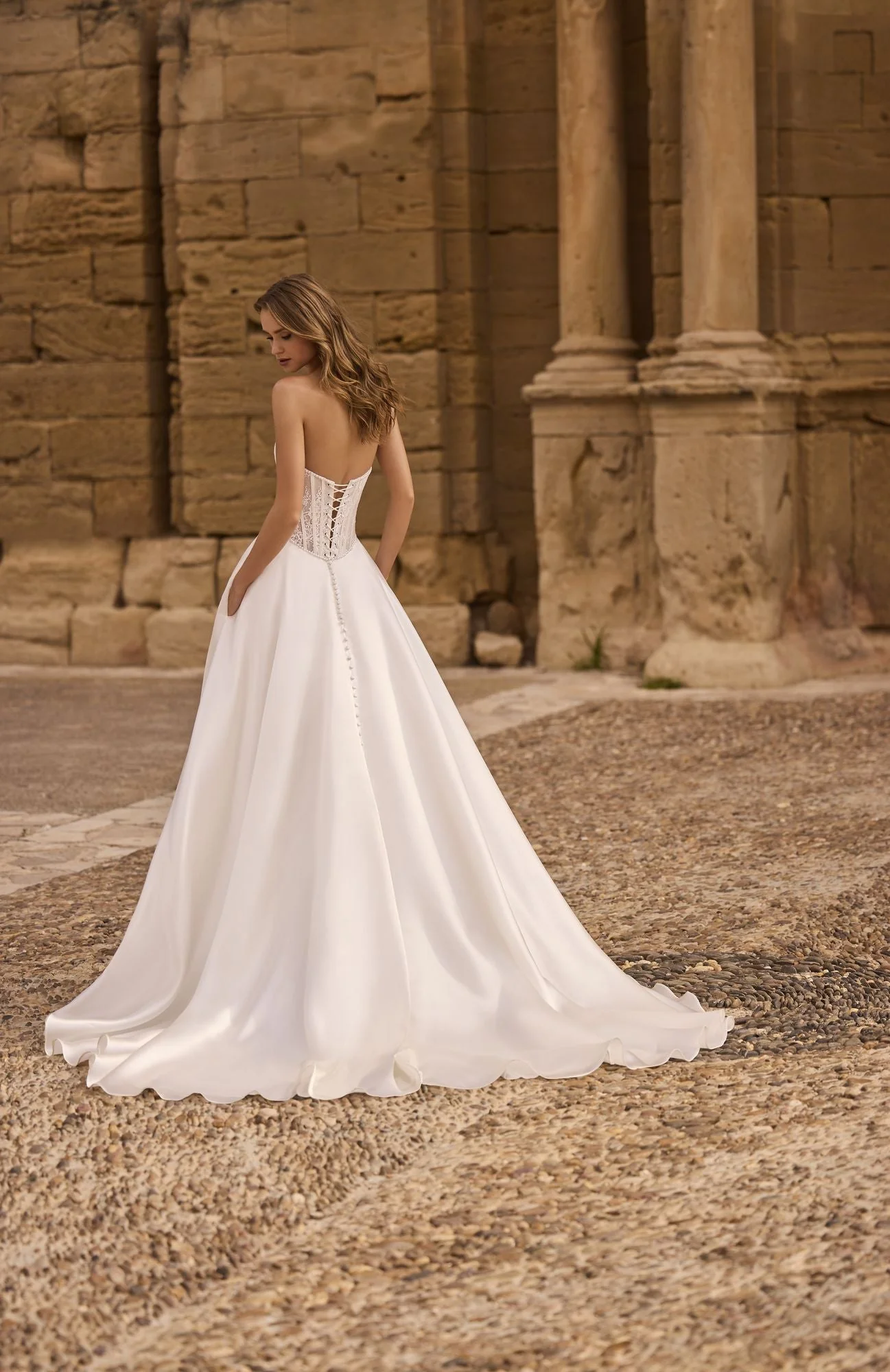 Hailey Wedding Dress - 63005B - Image 3
