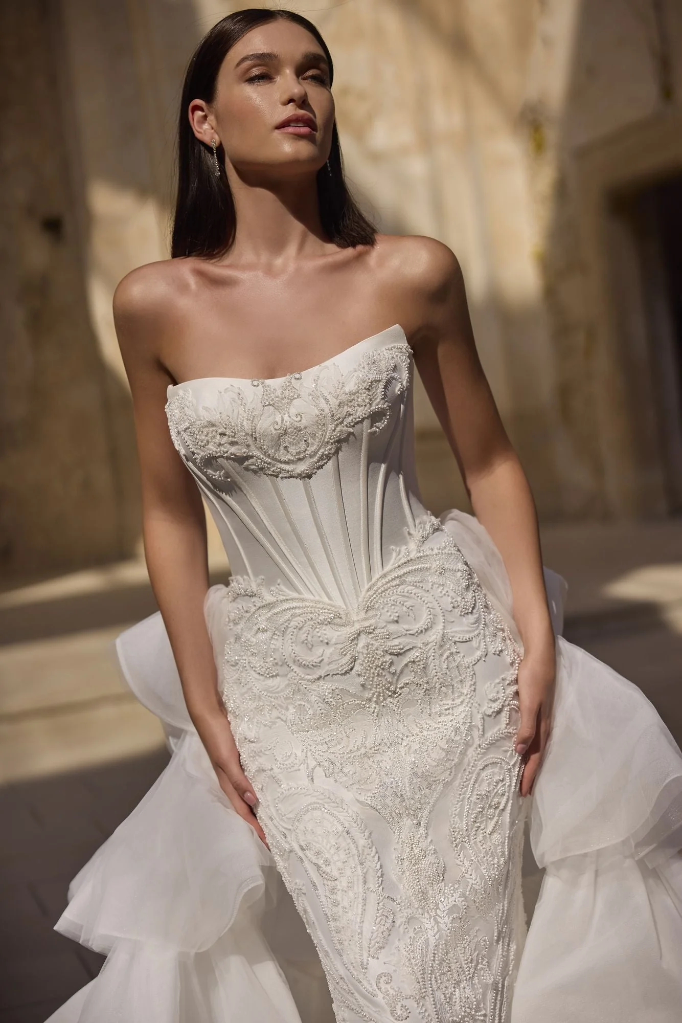 Heron Wedding Dress - 63028B - Image 2