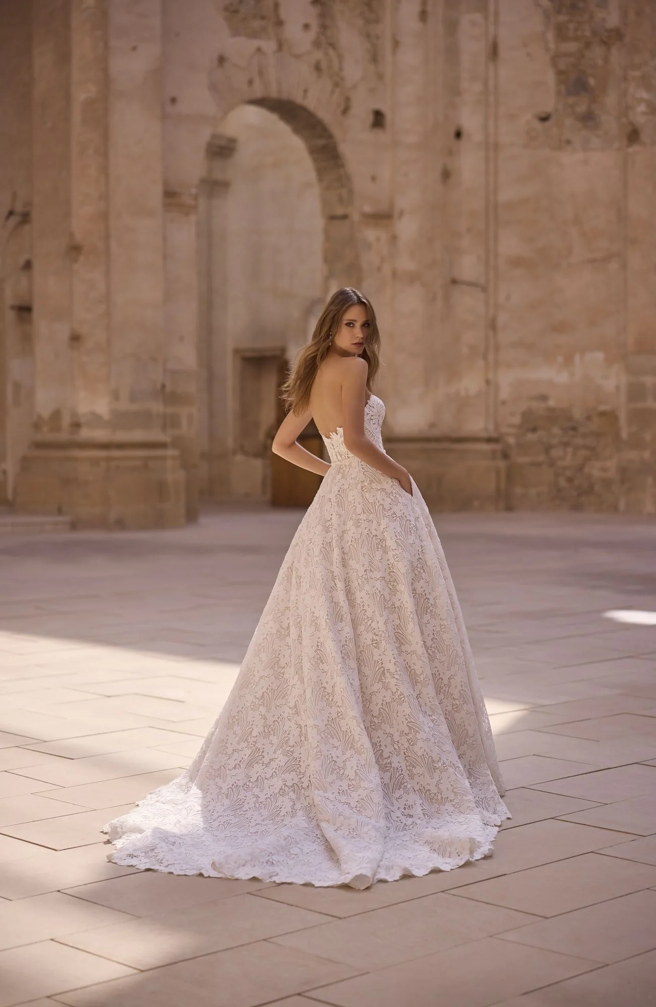 Hollywood Wedding Dress - 63075 - Image 4