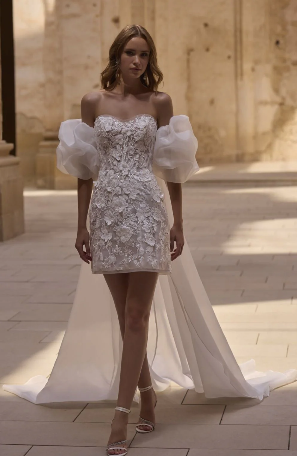 Halo Wedding Dress - 63099