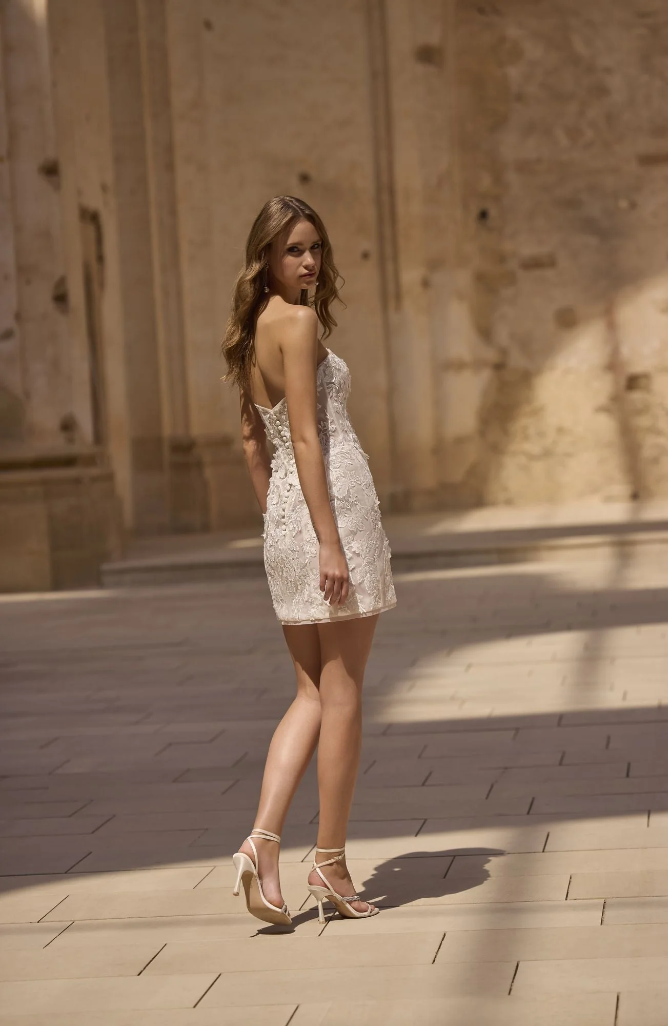 Halo Wedding Dress - 63099 - Image 3