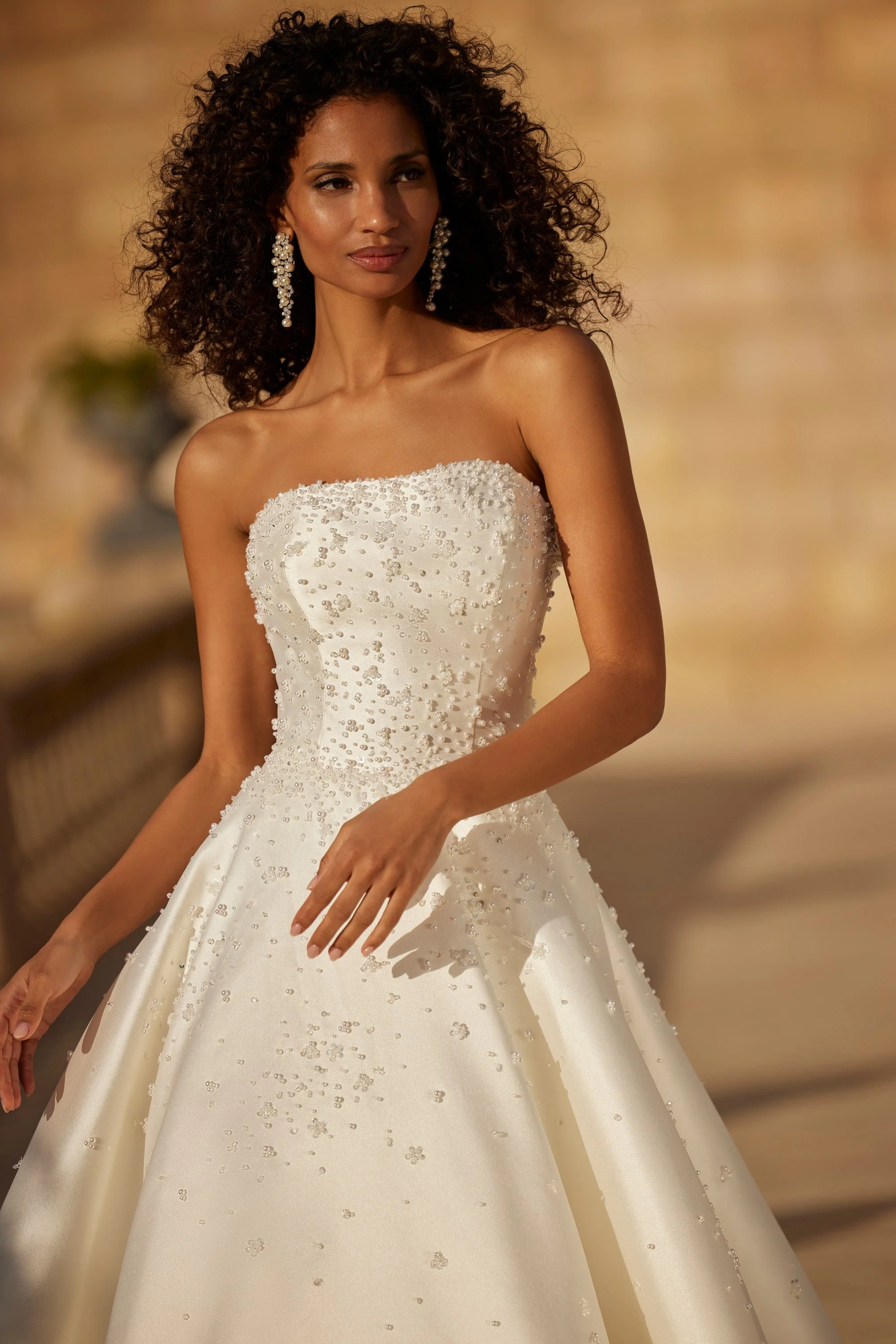 Holiday Wedding Dress - 63118 - Image 3