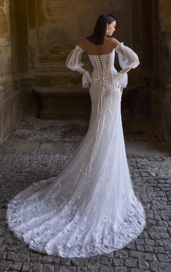Atlas Wedding Dress - 63207 - Image 2