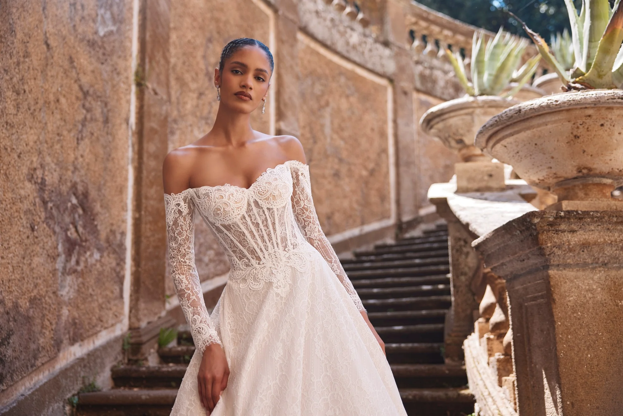 Astro Wedding Dress - 63225 - Image 5