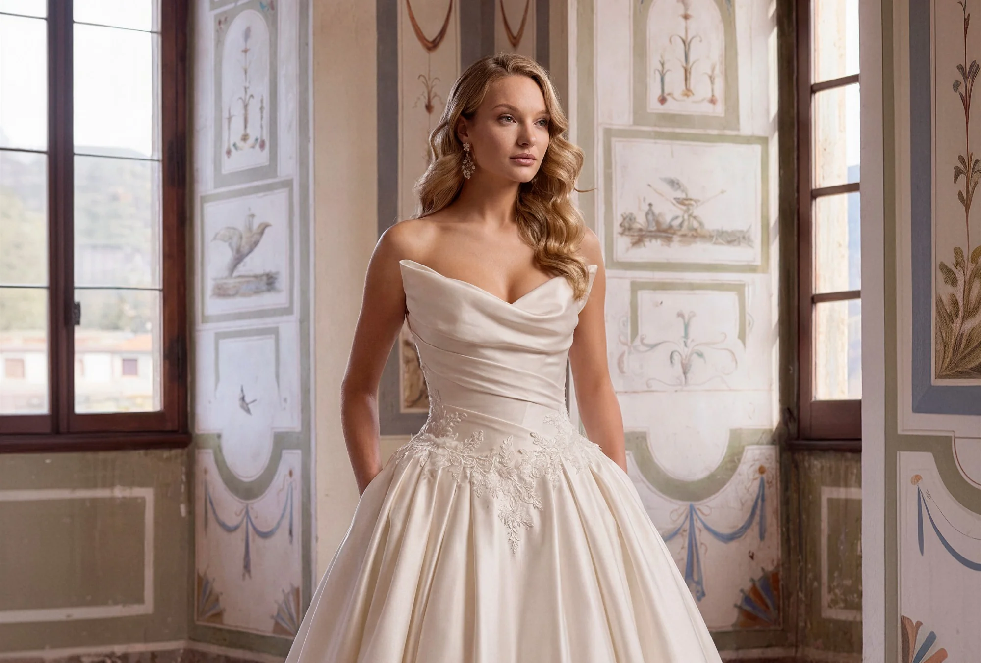 Almond Wedding Dress - 63341 - Image 3