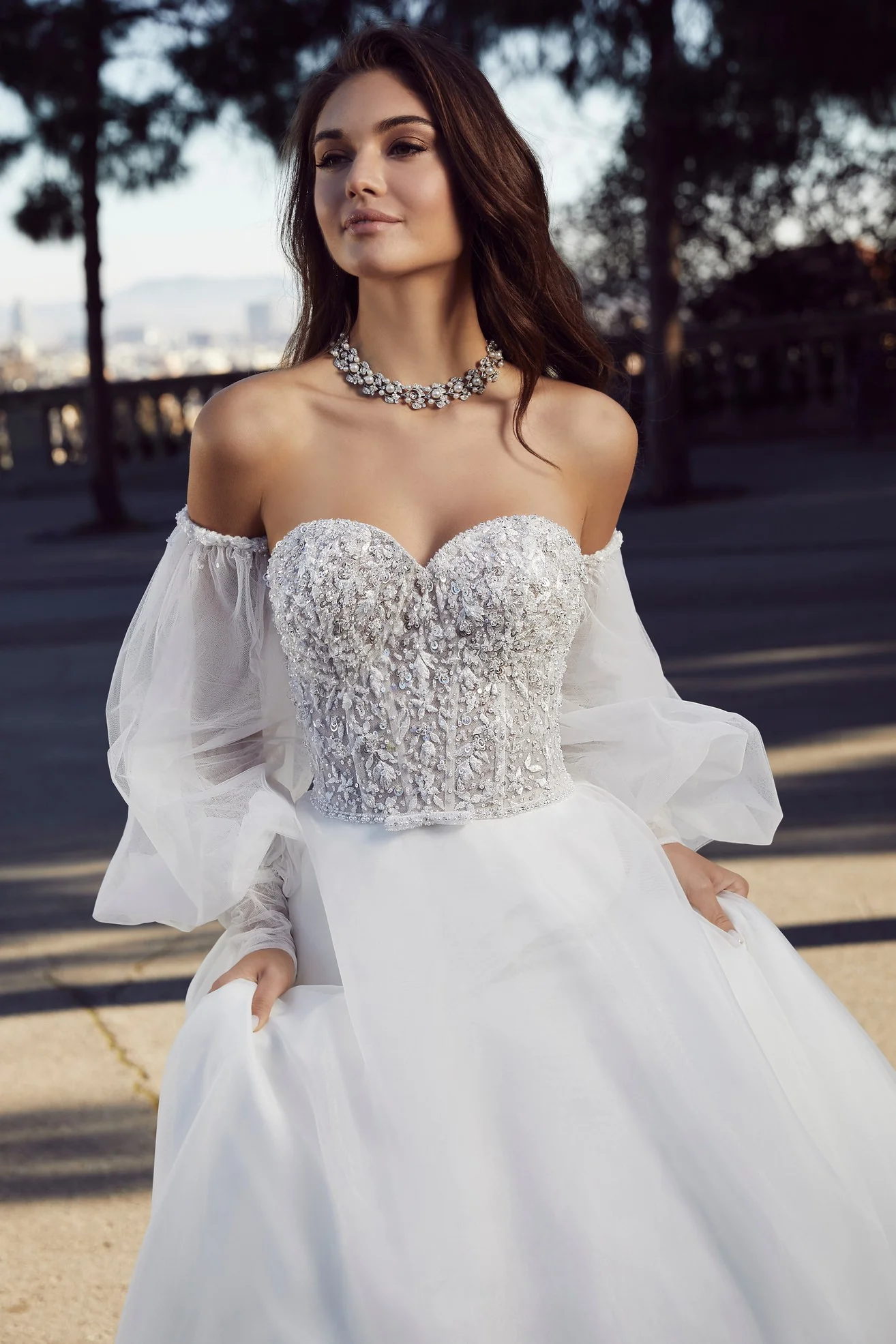 Summer Wedding Dress - 69762 - Image 3