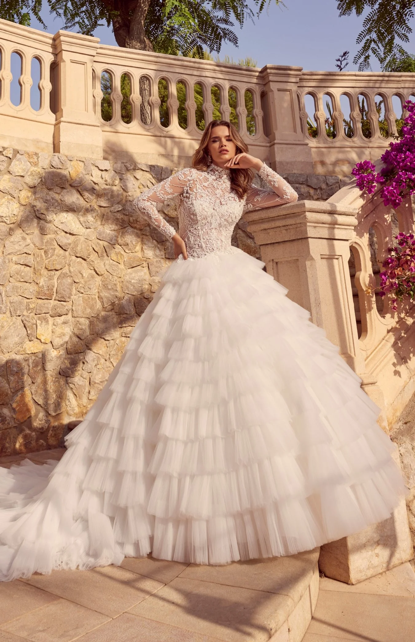 Zara A Wedding Dress - 69901A - Image 4