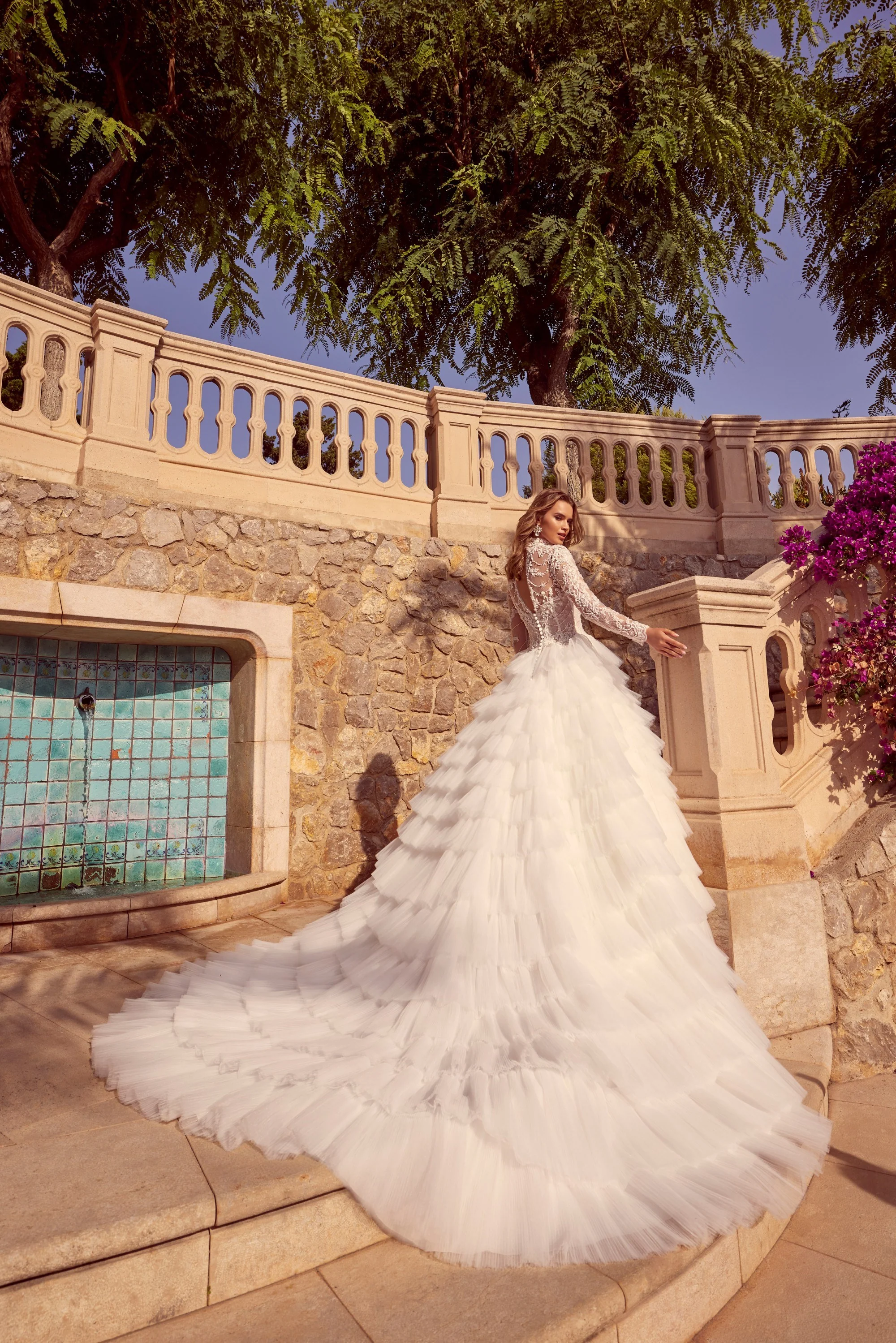 Zara A Wedding Dress - 69901A - Image 5